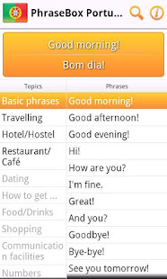 Phrasebook Portuguese Lite(圖2)-速報App