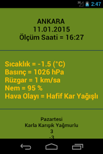 Weather (Turkey) Screenshots 3