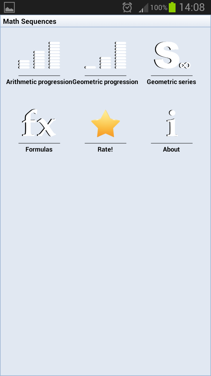 Math Sequences Pro Screen 1
