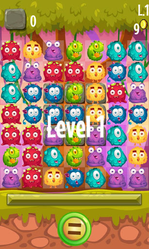 【免費休閒App】Monsters Match-APP點子