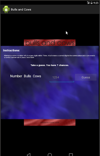 【免費解謎App】Bulls and Cows-APP點子