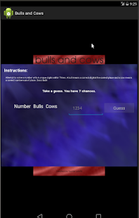 Bulls and Cows Screenshots 0