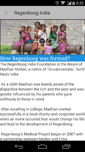 【免費社交App】Regenboog India Foundation-APP點子