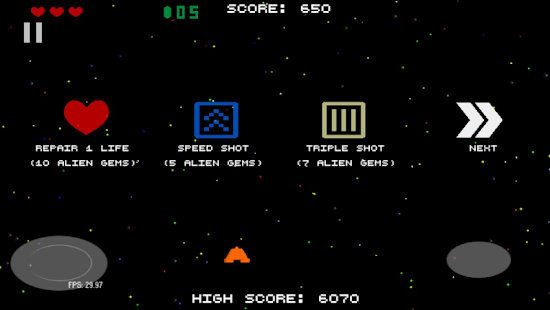 download レトロブラスト（80年代風インベーダタイプシューティング） free