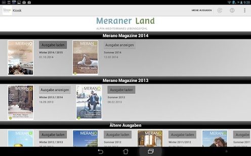 Merano magazine Screenshots 4