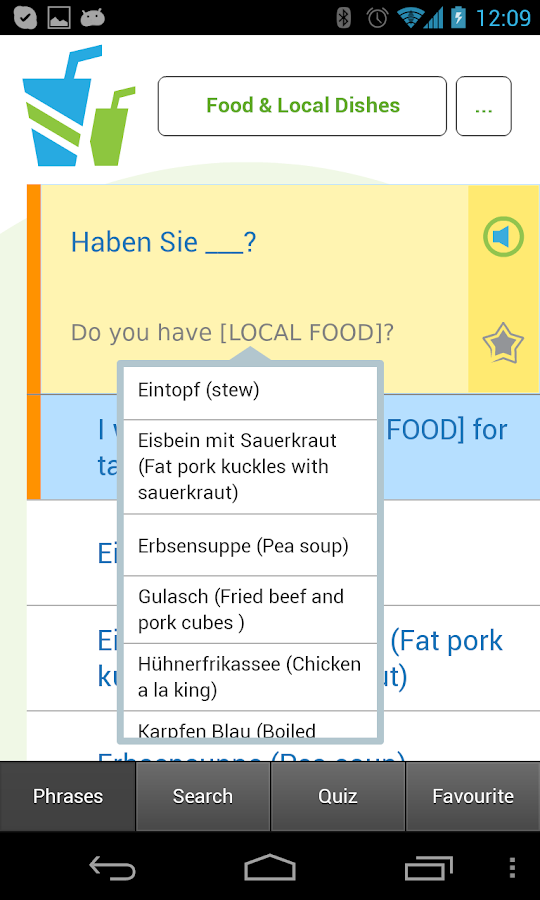 Learn German Phrasebook - Android Apps on Google Play