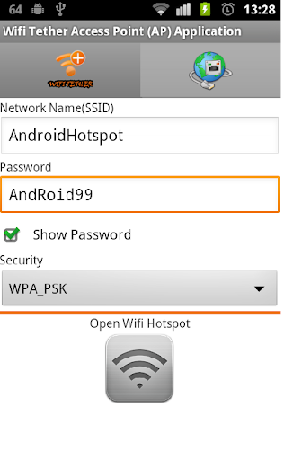 WiFi Hotspot Tether AP