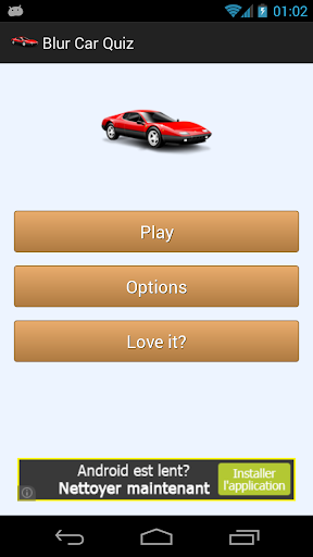 Blur Car Quiz Logo Guess