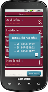 Symptom Alerts Screenshots 11