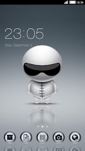 How to mod Cute Robot Launcher Theme 4.1.1 apk for android