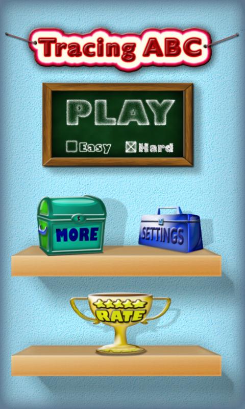 Android application Tracing ABC Letter Worksheets screenshort