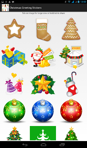 【免費社交App】Christmas Greeting Stickers-APP點子