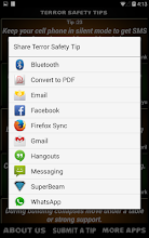 Terror Safety Tips APK