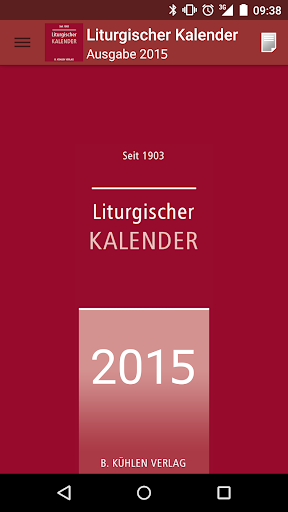 Liturgischer Kalender