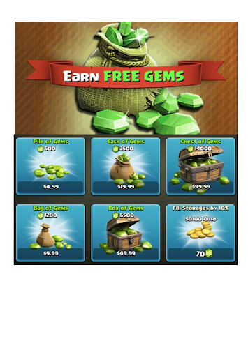 Free COC Gems Trick and Tips