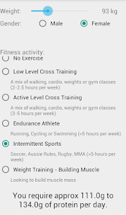 Lastest Protein calculator APK for Android