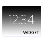 Simple Digital Clock Widget Apk