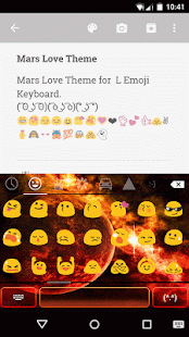 Mars Love Emoji Keyboard Theme(圖2)-速報App