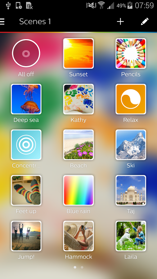   Philips Hue gen 1: captura de pantalla 