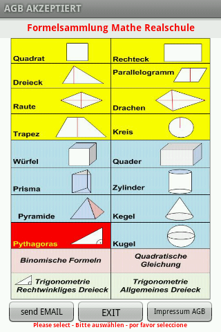 Realschule Formelsammlung