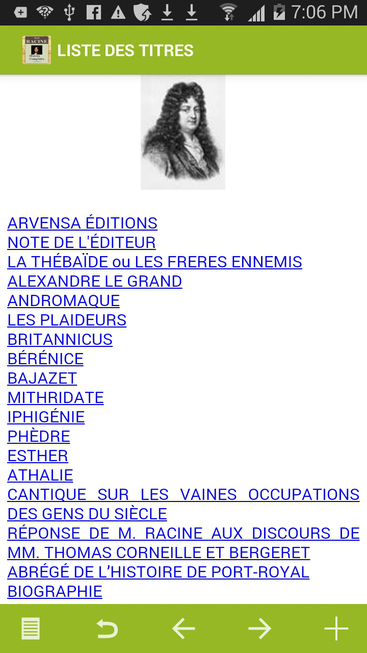 Racine : Oeuvres complètes Screen 1
