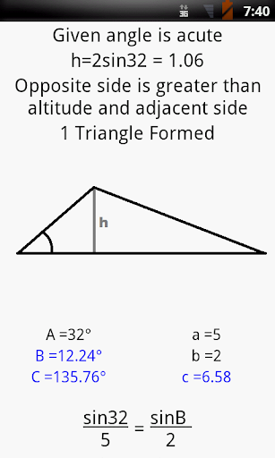 Law of Sines and Cosines