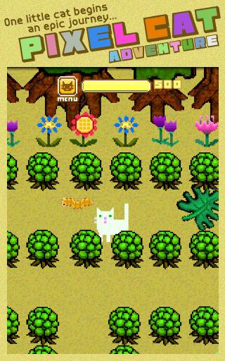 Android application Pixel Cat Game screenshort