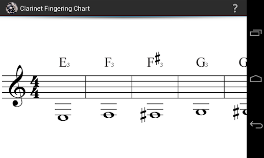 Clarinet Fingering Chart(圖1)-速報App