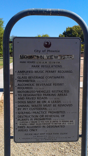 Mountain View  Community Park 