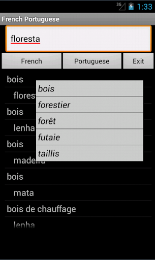 French Portuguese Dictionary