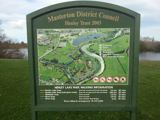 Henley Lake Map and Information