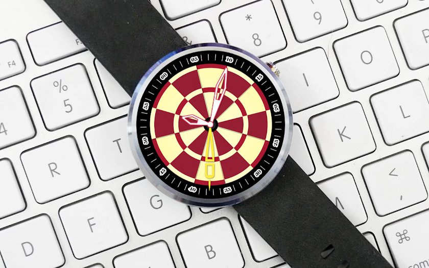 Classic Analog Darts WatchFace Screen 2