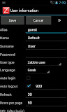 Andzabbix Lite