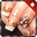 Nail Art Design Gold icon