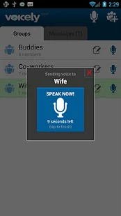 Voicely - Walkie-Talkie /  PTT - screenshot thumbnail