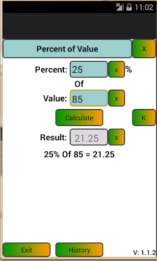 Percent Calculator Simple - AP