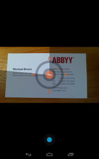 ABBYY Business Card Reader - screenshot thumbnail