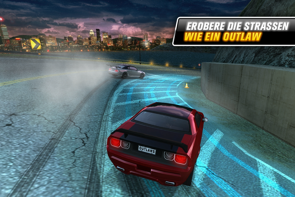 Android application Drift Mania: Street Outlaws screenshort