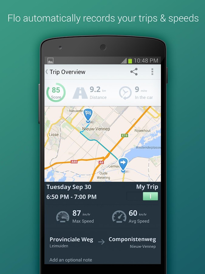    Flo - Driving Insights- screenshot  