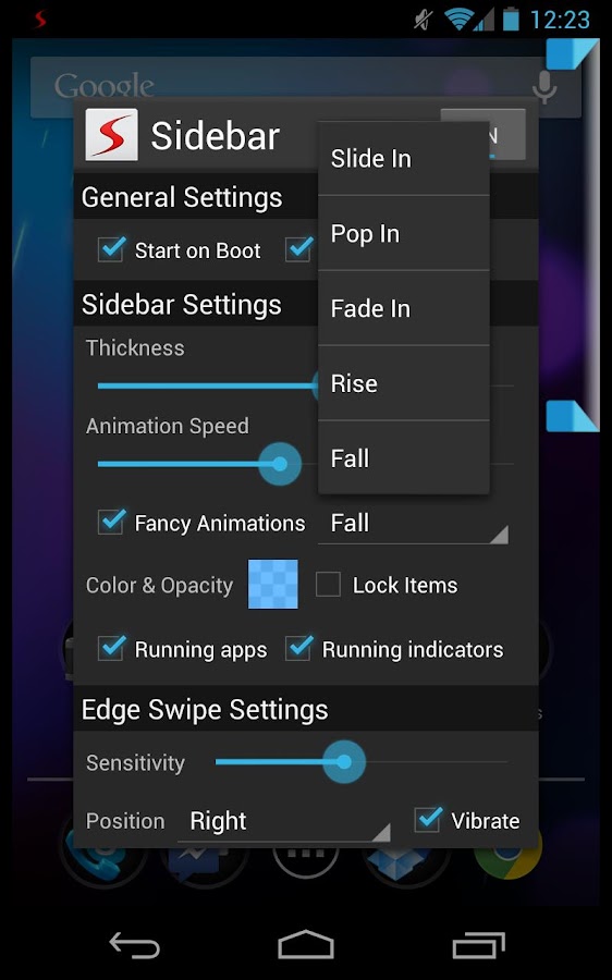 Sidebar Pro - screenshot