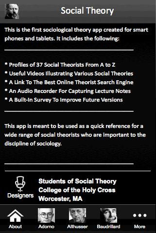 Social Theory