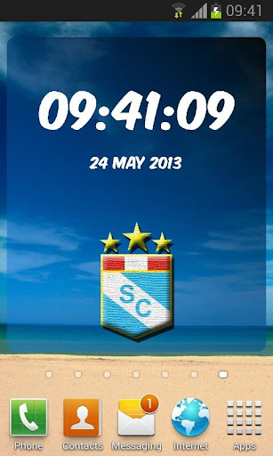 Sporting Cristal Digital Clock
