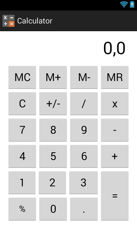 Calculadora Simples Screen 3