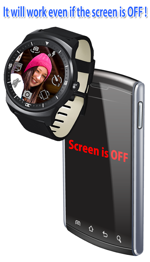 android wear remote camera