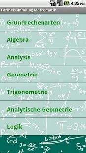 Formelsammlung Mathematik Pro