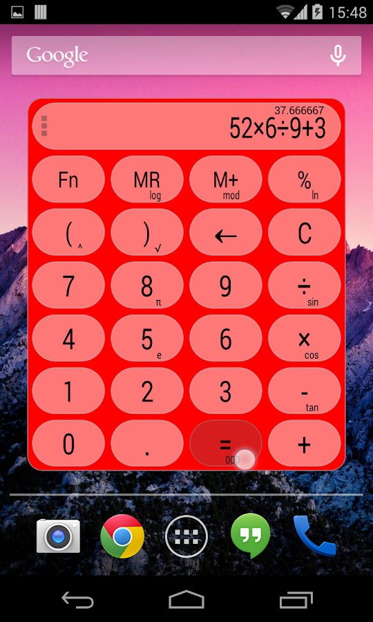 Calculator Widget Themes - Android Apps on Google Play