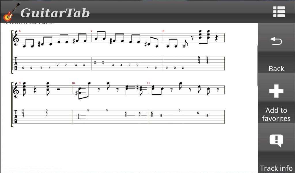 GuitarTab - Tabs and chords - Android Apps on Google Play