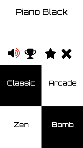 Black Piano Tiles