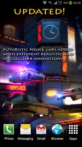 【免費個人化App】Futuristic City 3D Pro lwp-APP點子