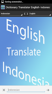 English-Indonesia Dictionary Screenshots 0